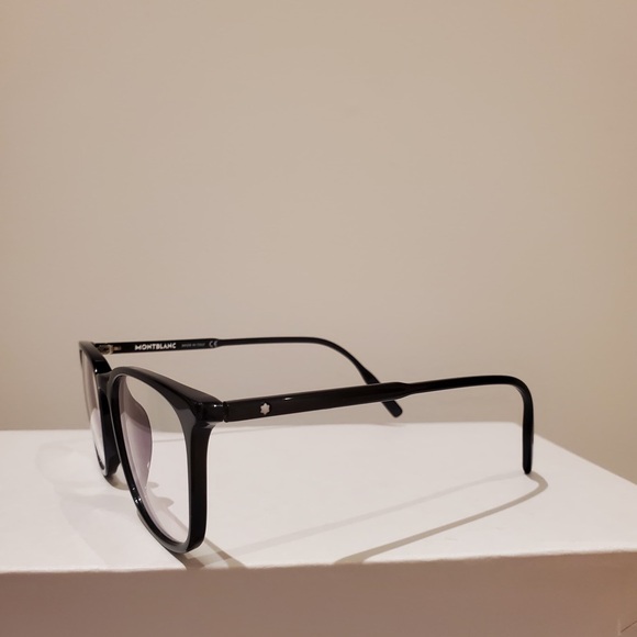 Montblanc Designer Eyewear - MB0089OK - Shiny Black Framed - Picture 2 of 8
